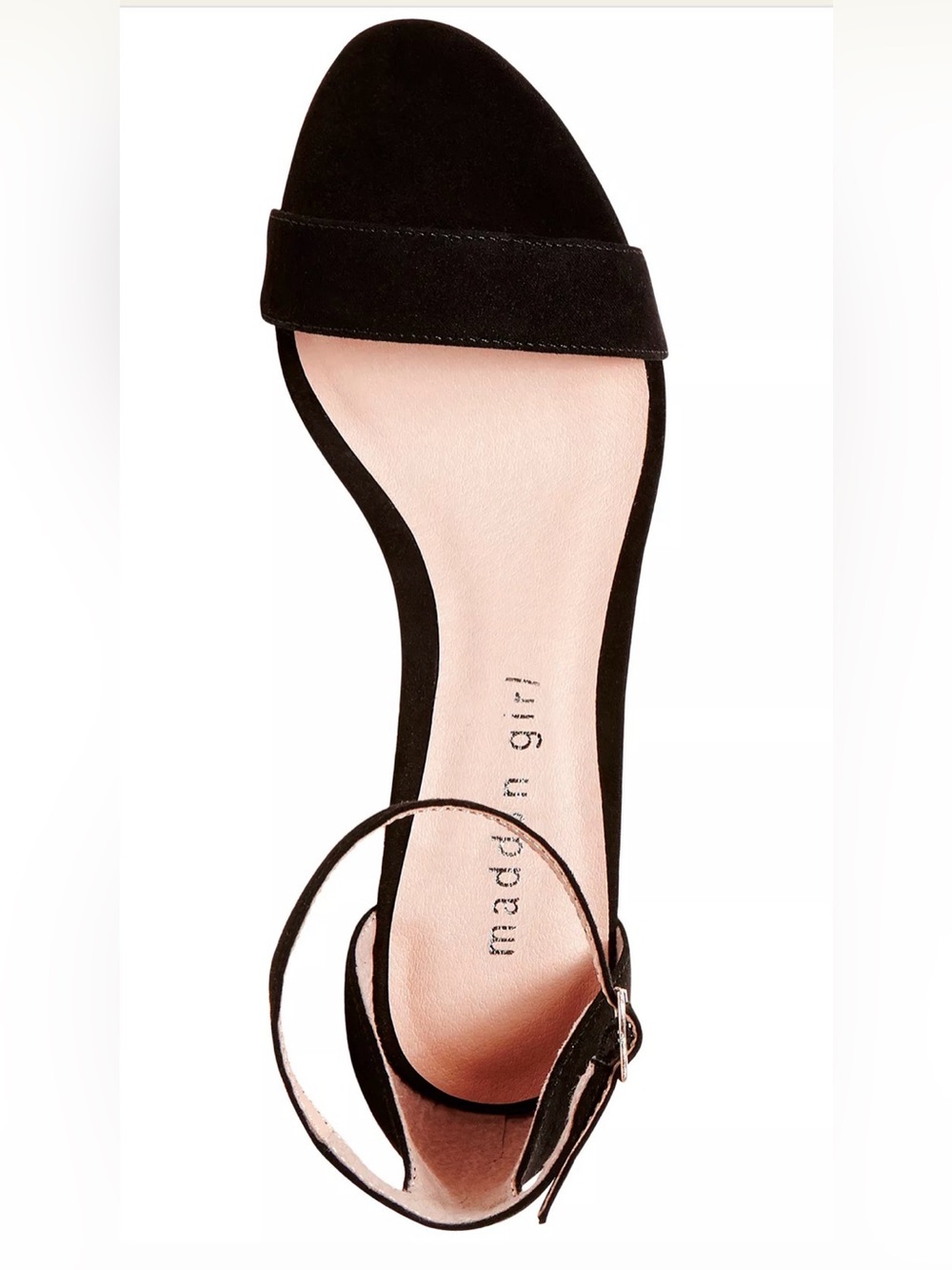 Madden Girl Beella Black Suede Block Heel Sandals | Sz. 8 (NWB) - Picture 7 of 7